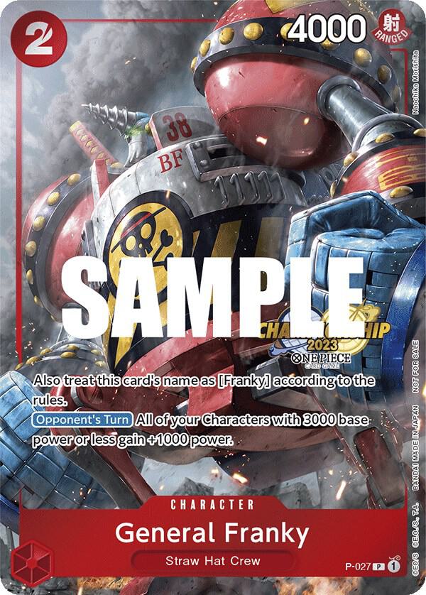 General Franky (CS 2023 Event Pack) P-027
