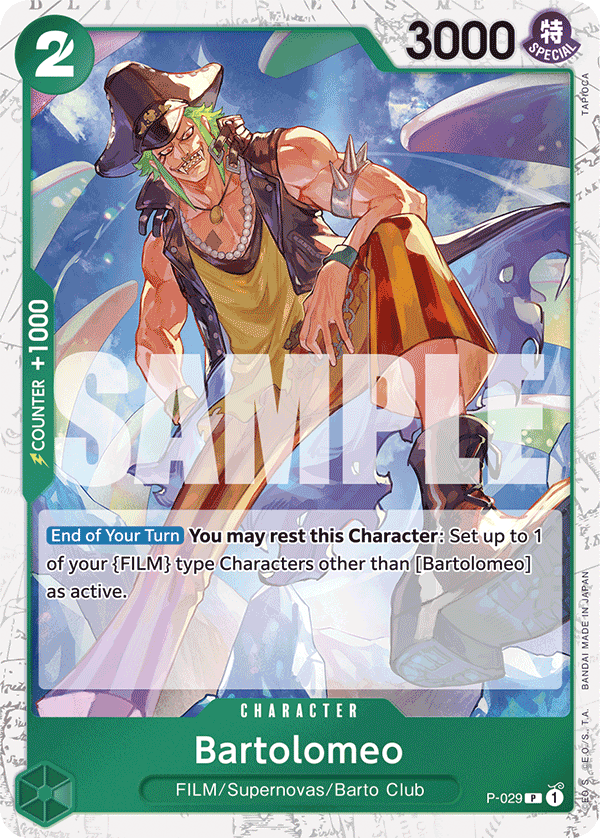 Bartolomeo (P-029) (Jolly Roger Foil) P-029