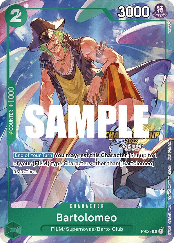 Bartolomeo (CS 2023 Event Pack) P-029
