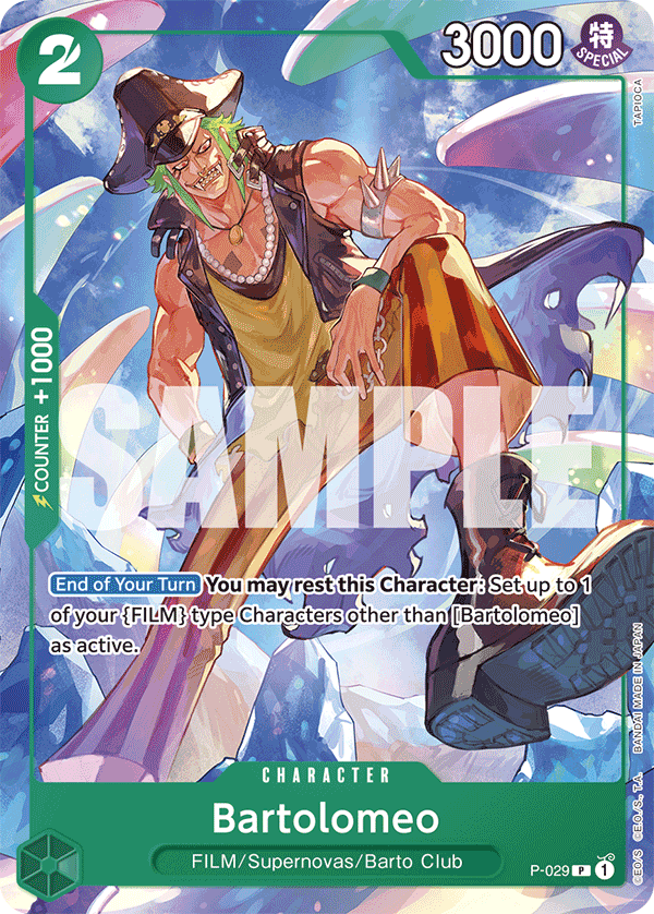 Bartolomeo (P-029) (Reprint) P-029