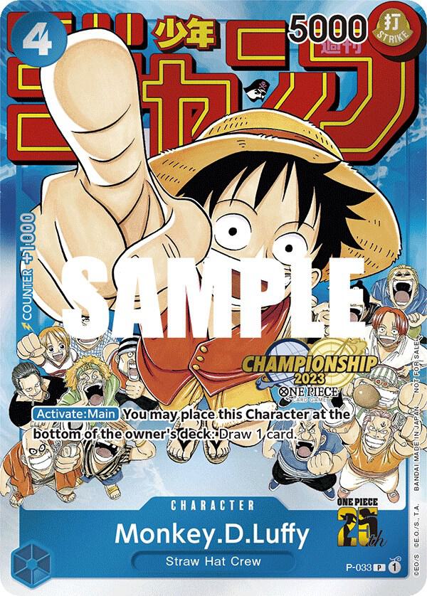 Monkey.D.Luffy (CS 2023 Event Pack) P-033