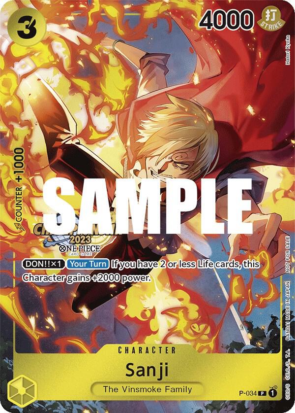 Sanji (CS 2023 Event Pack) P-034