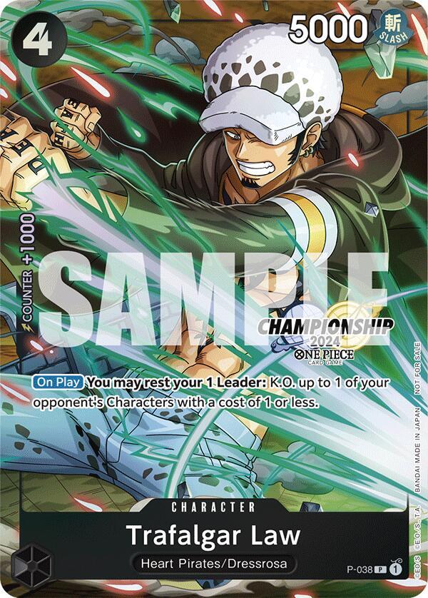 Trafalgar Law - P-038 (CS 2024 Event Pack Finalist) P-038