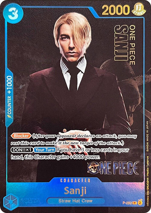 Sanji (Premium Card Collection -Live Action Edition-) P-050