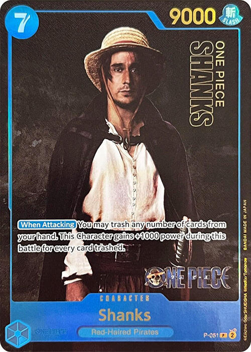 Shanks (Premium Card Collection -Live Action Edition-) P-051