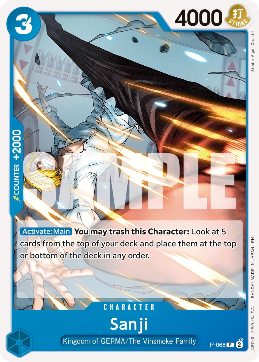 Sanji - P-068 (Reprint) P-068