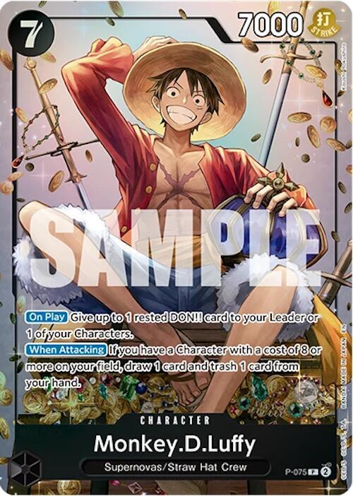 Monkey.D.Luffy (Tin Pack Set Vol. 2) P-075