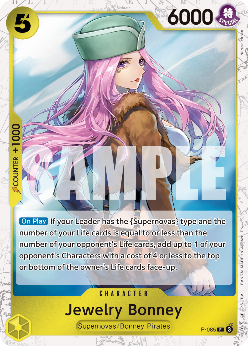 Jewelry Bonney - P-085 (Pirate Foil) P-085