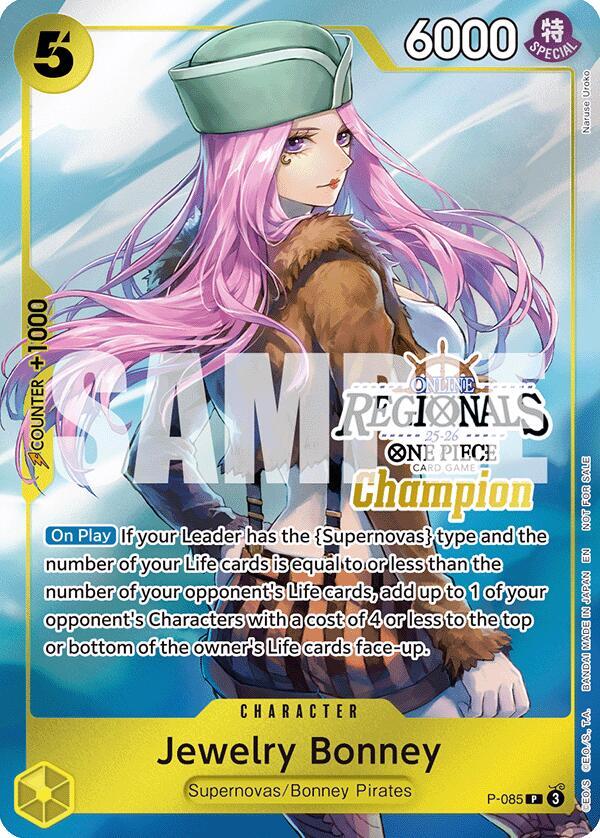 Jewelry Bonney (Online Regional Champion Card Set 2025 Vol.2) P-085