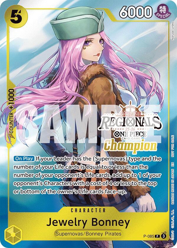 Jewelry Bonney (Offline Regional Champion Card Set 2025 Vol.2) P-085