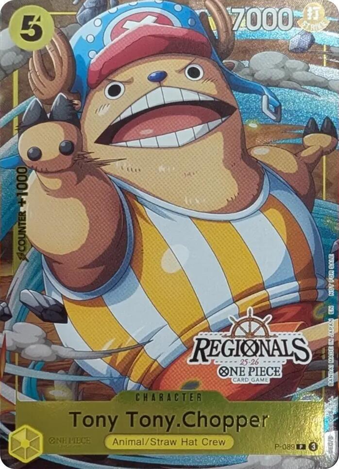 Tony Tony.Chopper (CS 25-26 Regionals Textured Chase Promo) P-089