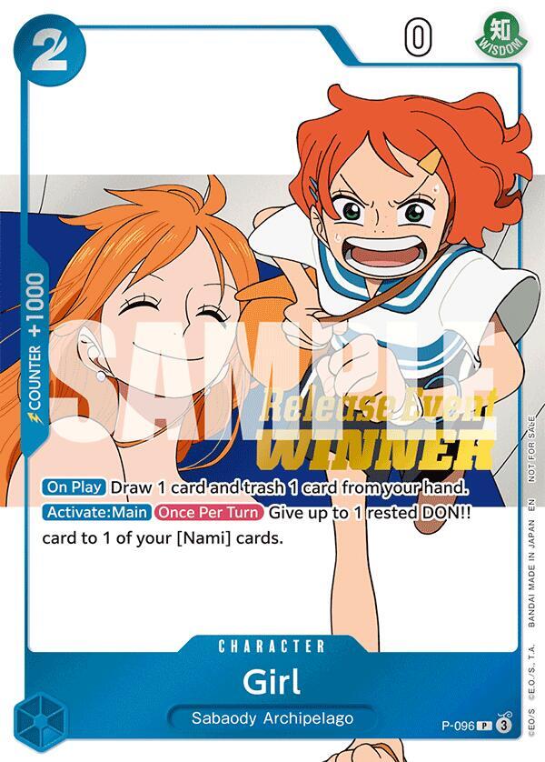 Girl (OP14 Release Event Winner) P-096