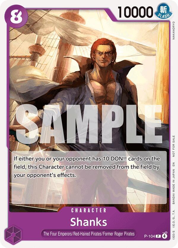 Shanks (Tournament Pack 2026 Vol. 2) P-104