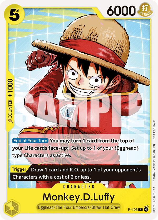 Monkey.D.Luffy (Tournament Pack 2026 Vol. 2) P-106