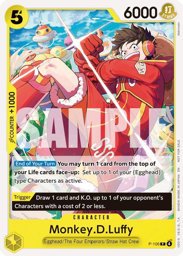 Monkey.D.Luffy (Store Tournament 2025 Vol. 4) P-106