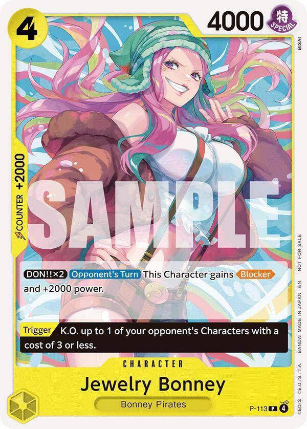 Jewelry Bonney (Heroines Battle Pack) P-113