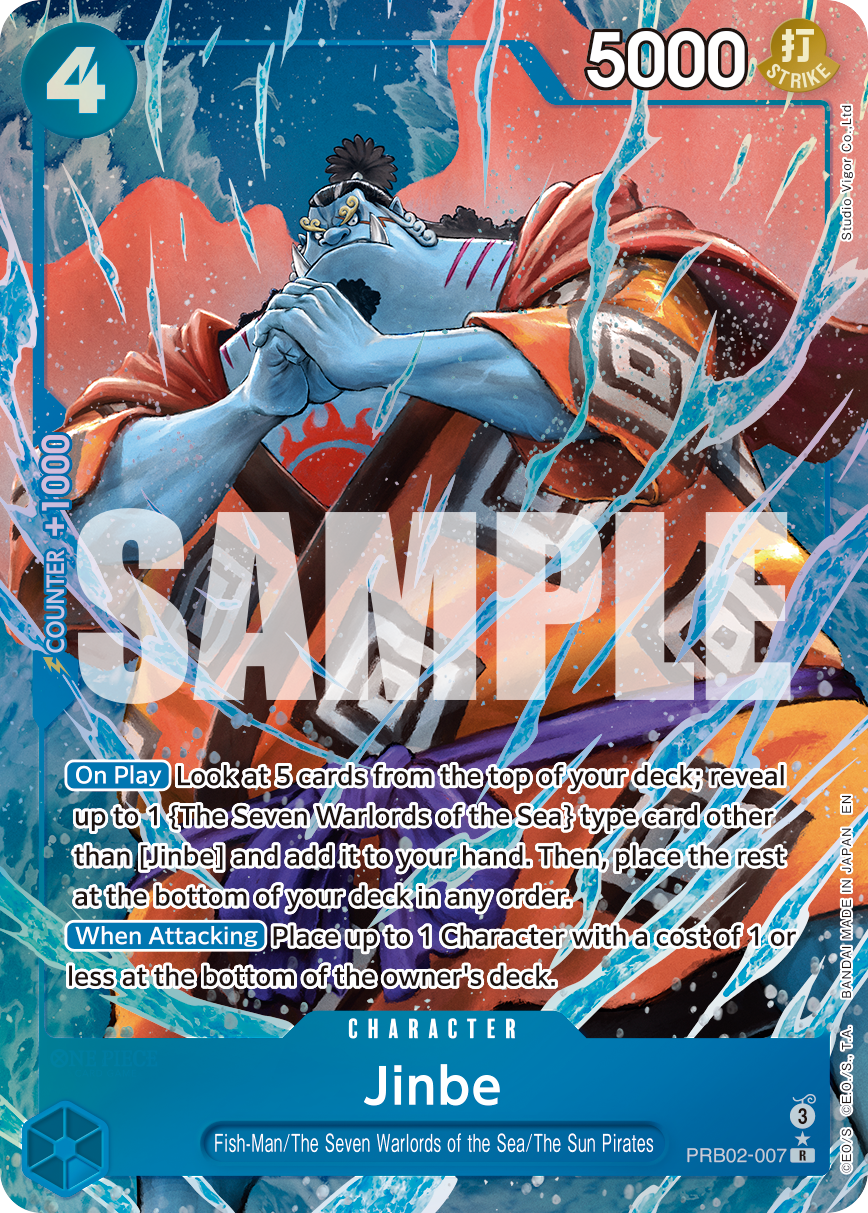 Jinbe - PRB02-007(Alternate Art) PRB02-007