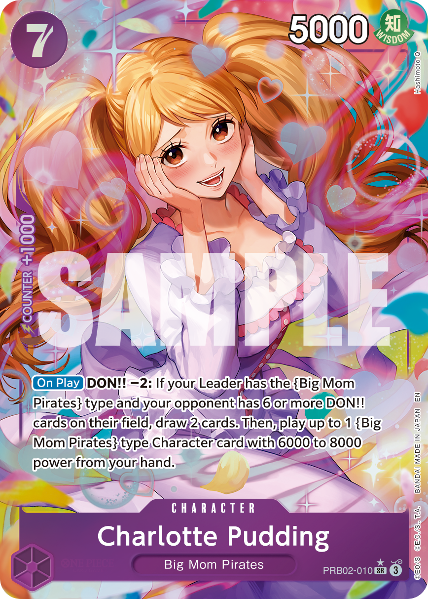 Charlotte Pudding - PRB02-010 (Alternate Art) PRB02-010