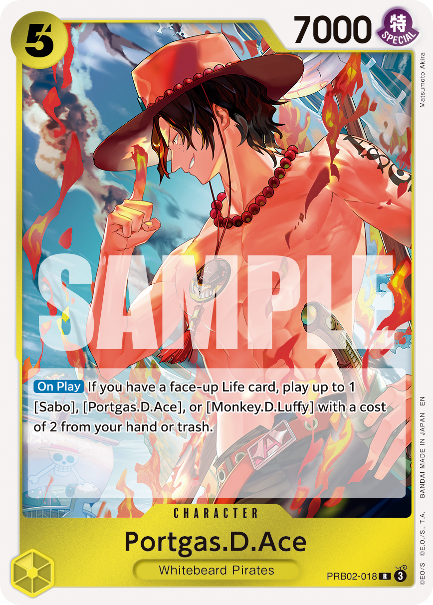 Portgas.D.Ace - PRB02-018 PRB02-018