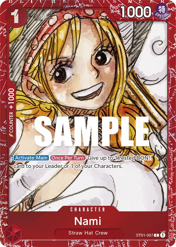 Nami (Premium Card Collection -ONE PIECE FILM RED Edition-) ST01-007
