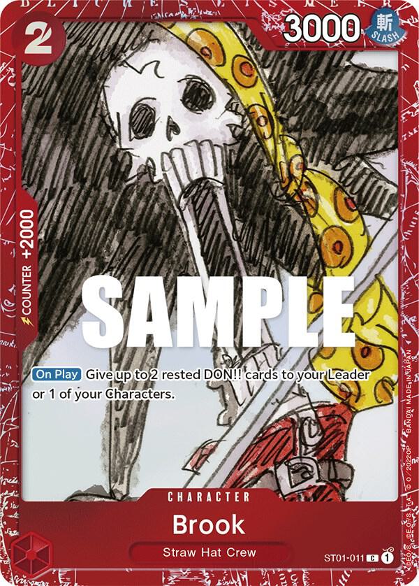 Brook (Premium Card Collection -ONE PIECE FILM RED Edition-) ST01-011