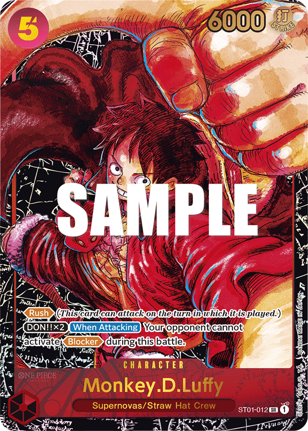 Monkey.D.Luffy (012) (Alternate Art) ST01-012