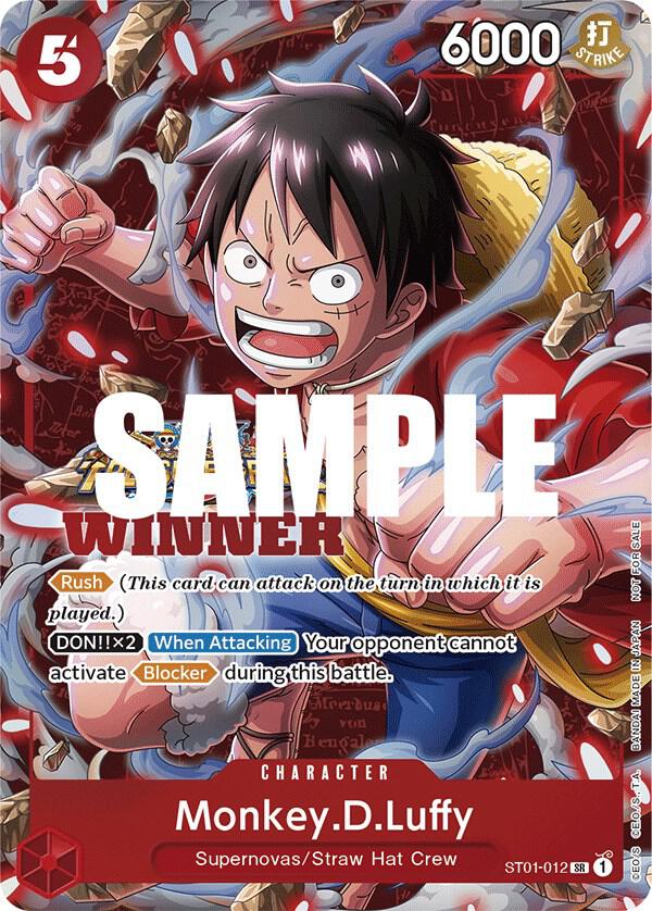 Monkey.D.Luffy (Winner Pack Vol. 5) ST01-012