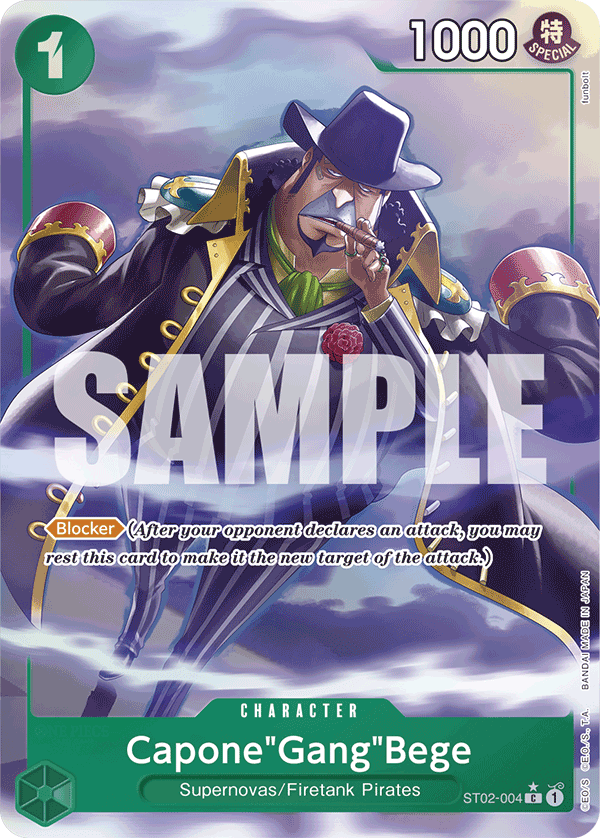 Capone"Gang"Bege (ST02-004) (Full Art) ST02-004
