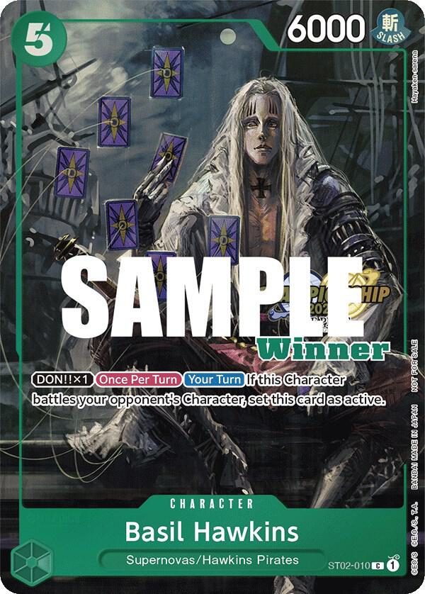 Basil Hawkins (CS 2023 Top Players Pack) [Winner] ST02-010