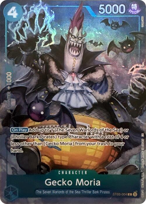 Gecko Moria (Seven Warlords of the Sea Binder Set) ST03-004