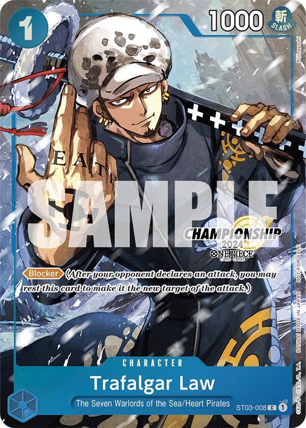 Trafalgar Law - ST03-008 (CS 2024 Event Pack Finalist) ST03-008