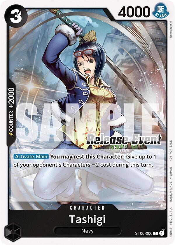 Tashigi (ST15 - ST20 Release Event Winner Pack) ST06-006