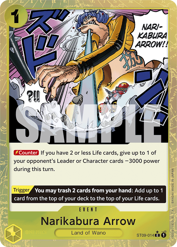 Narikabura Arrow (Textured Foil) ST09-014