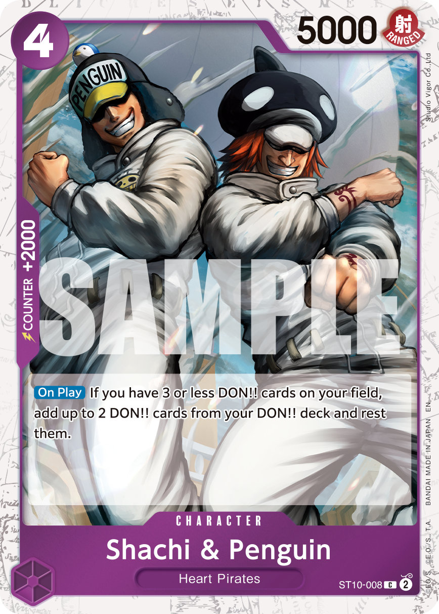 Shachi & Penguin (Pirate Foil) ST10-008