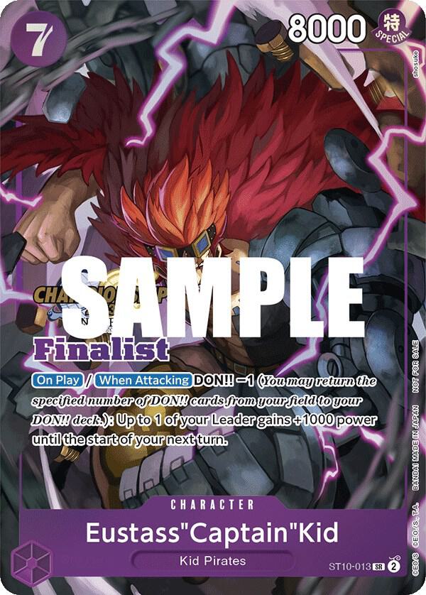 Eustass"Captain"Kid (CS 2023 Top Players Pack) [Finalist] ST10-013