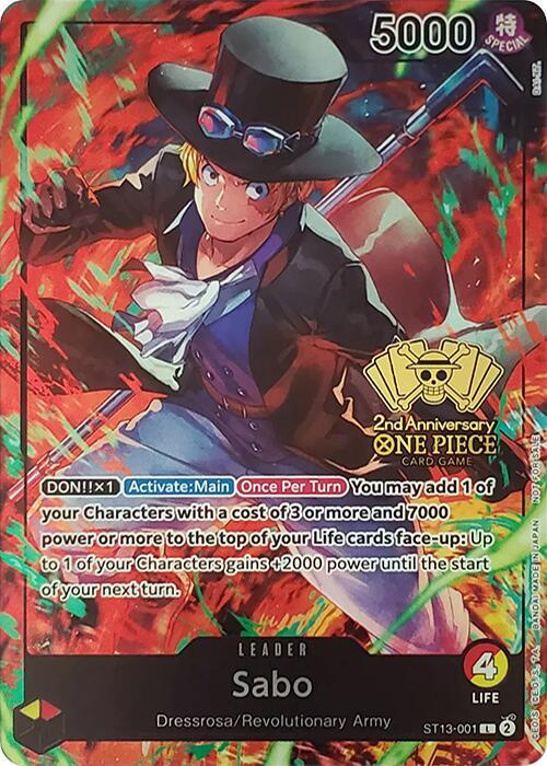 Sabo (2nd Anniversary Tournament) ST13-001