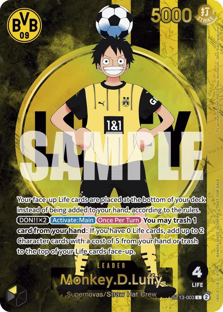 Monkey.D.Luffy (BVB x One Piece Campaign) ST13-003