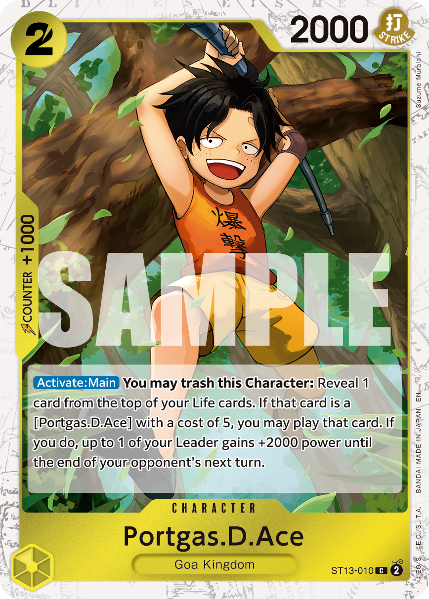 Portgas.D.Ace - ST13-010 (Pirate Foil) ST13-010