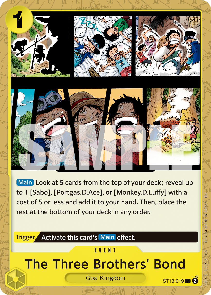 The Three Brothers' Bond (Reprint) ST13-019