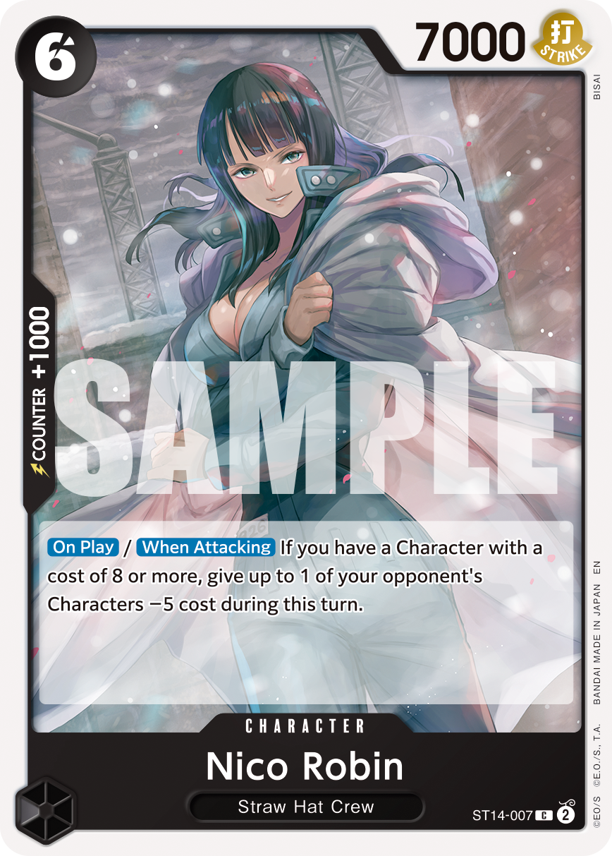 Nico Robin - ST14-007 (Reprint) ST14-007
