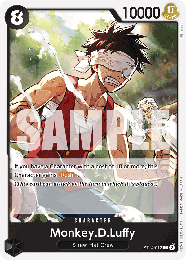 Monkey.D.Luffy (012) ST14-012