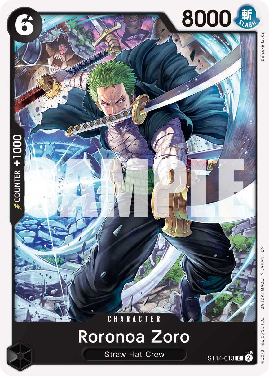 Roronoa Zoro - ST14-013 (Reprint) ST14-013