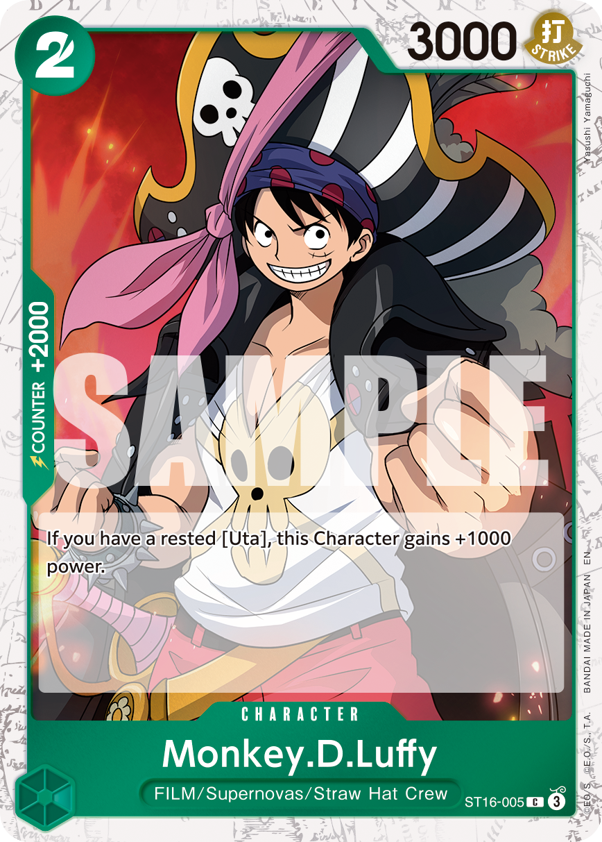 Monkey.D.Luffy - ST16-005 (Pirate Foil) ST16-005