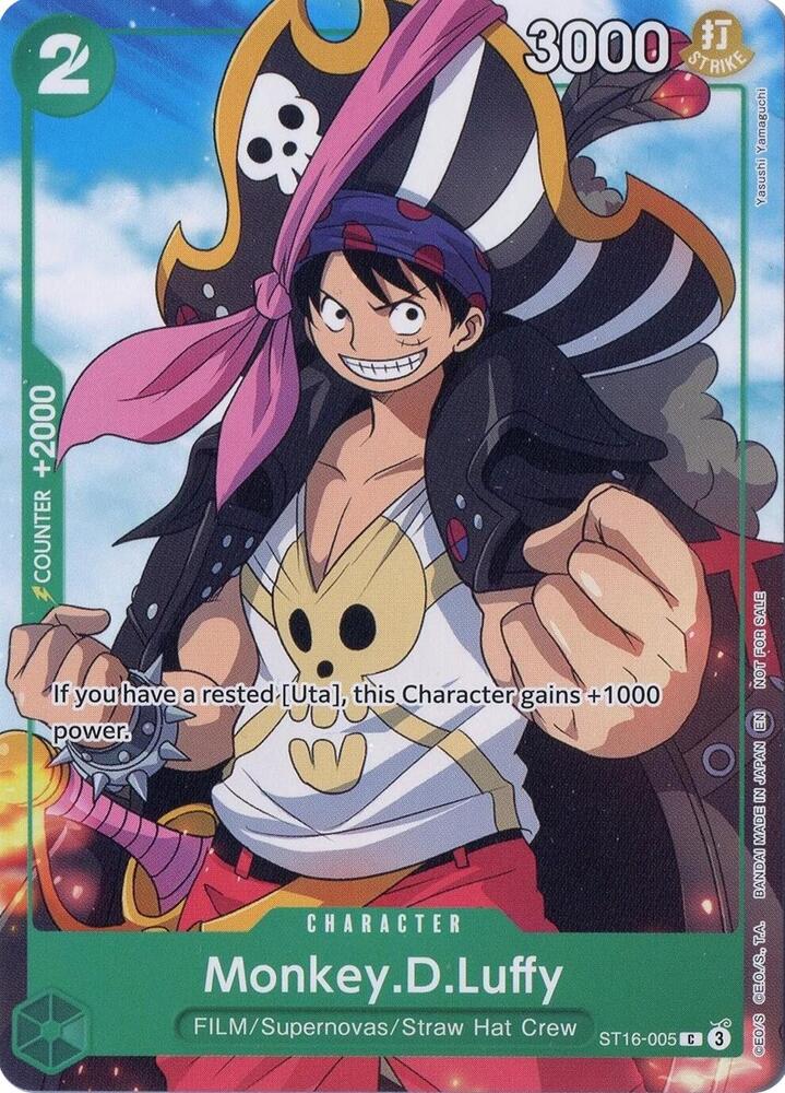 Monkey.D.Luffy (Welcome Pack Vol. 2) ST16-005