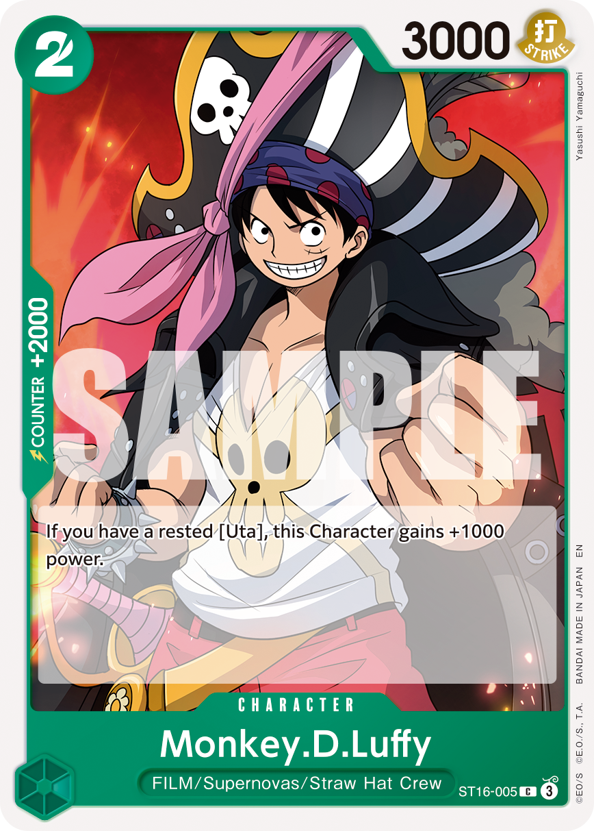 Monkey.D.Luffy - ST16-005 (Reprint) ST16-005