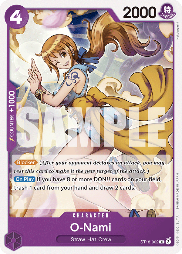 O-Nami - ST18-002 ST18-002