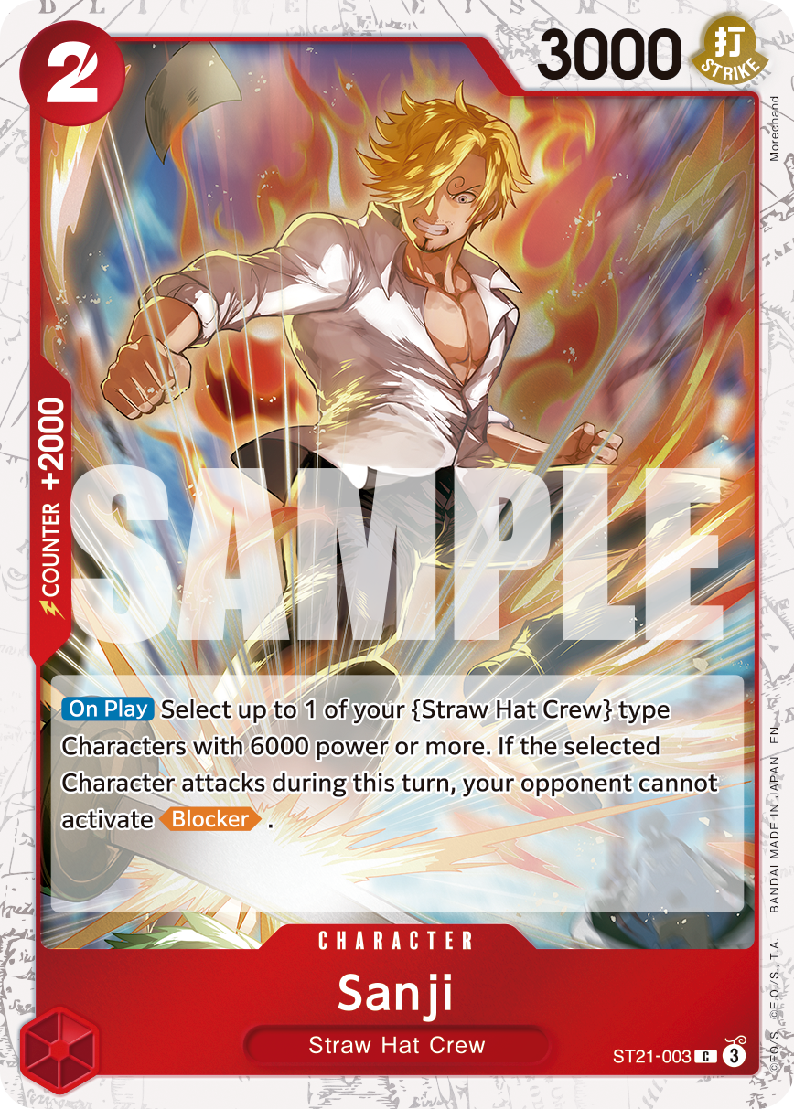 Sanji - ST21-003 (Pirate Foil) ST21-003