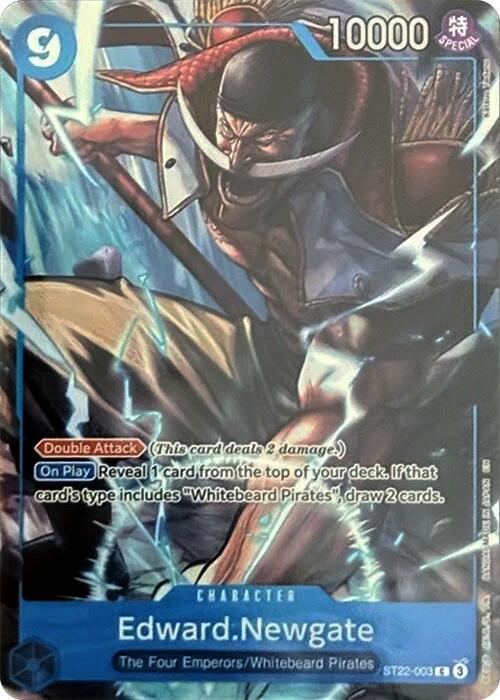 Edward.Newgate (Premium Card Collection -6 assort vol.1-) ST22-003
