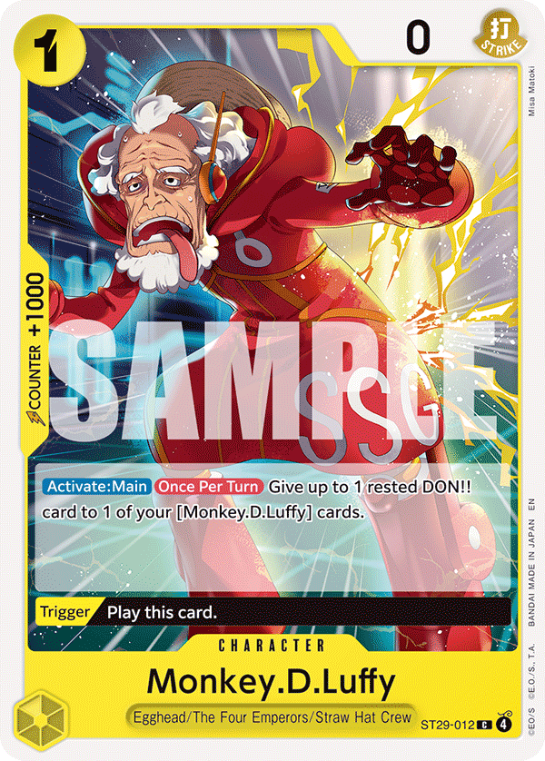 Monkey.D.Luffy (012) ST29-012