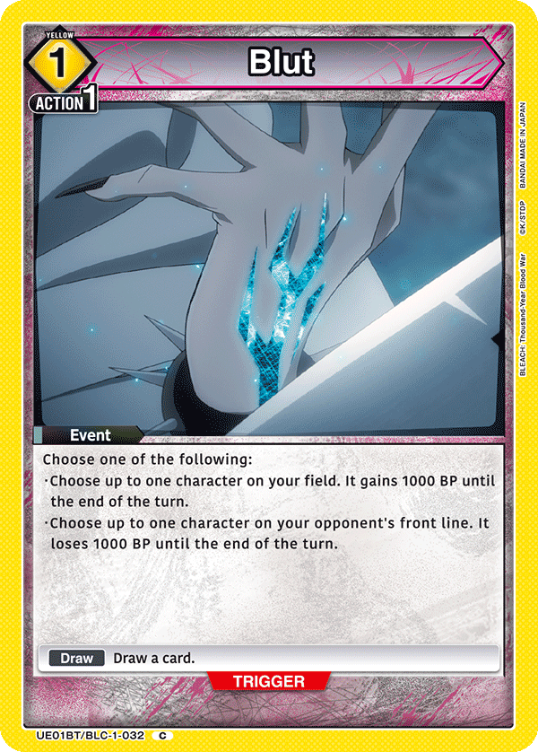 Blut UE01BT/BLC-1-032